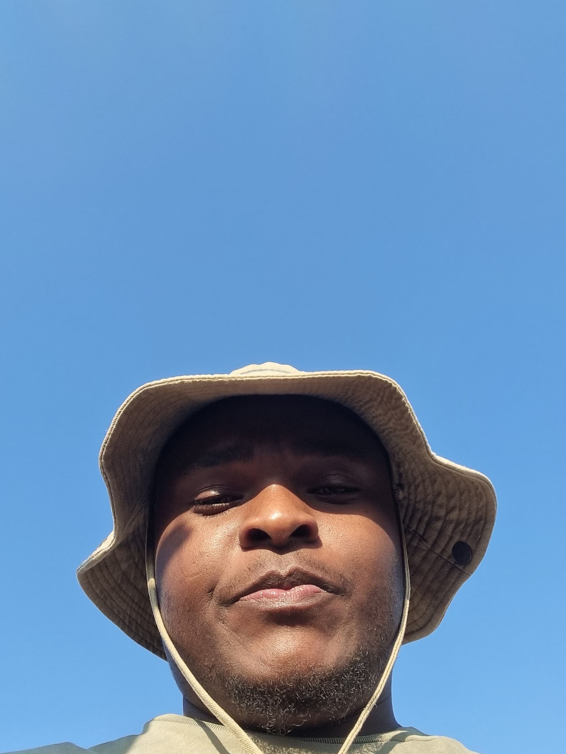 a selfie of Lazarus Marwisa