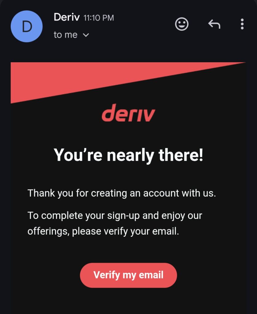 5 Easy Steps to Creating a Trading Account in 2025 deriv email confirmation
